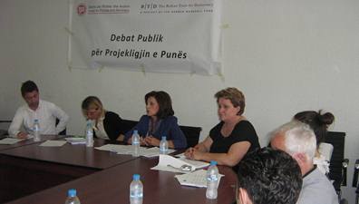 Kosovo Center For Policy And Advocacy Encourages Public Debate On Labor